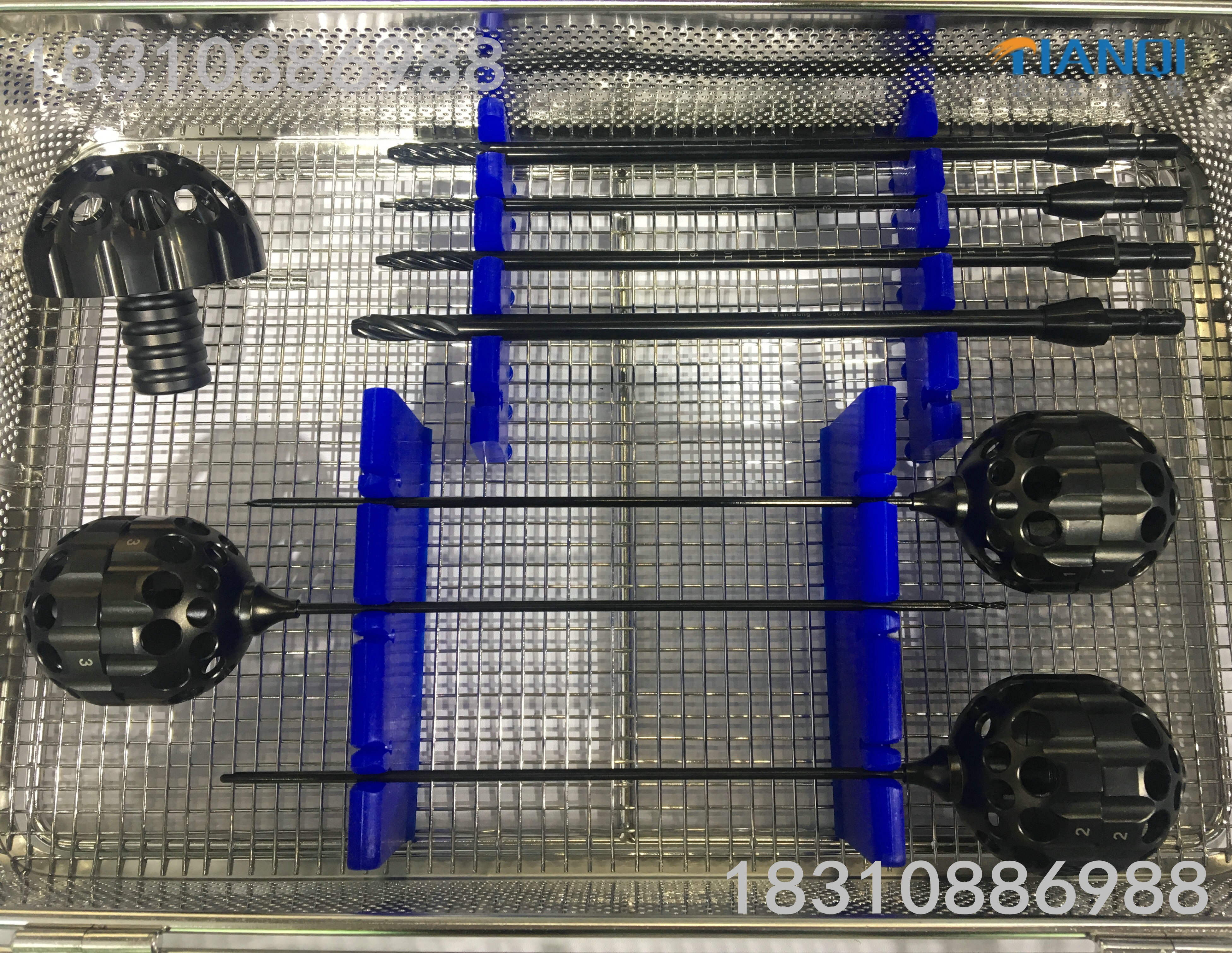 德國費(fèi)格椎間孔鏡配套手術(shù)器械之——黑金安全骨鉆